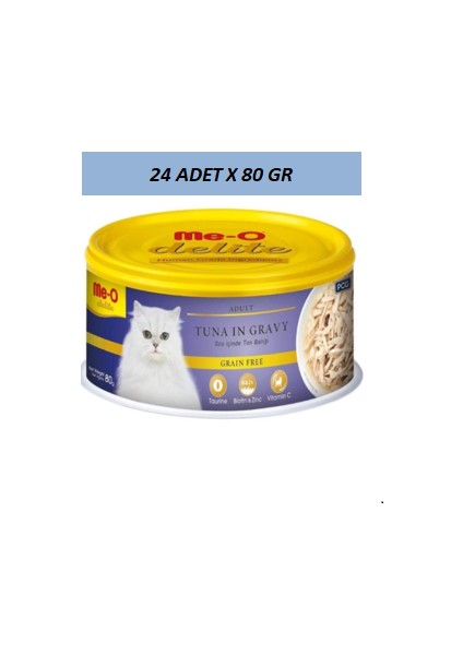 Me-O Me O Ton Balığı Konserve 24 Adet 80 gr
