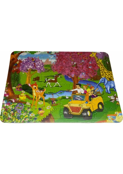 42 Parça Puzzle Yapboz Seti 3’lü Set