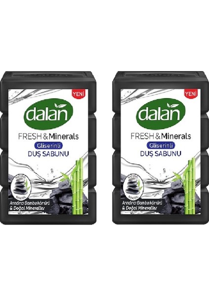 Fresh And Minerals Bambu Kömürü Duş Sabunu 600 gr 2 Paket fiyatları