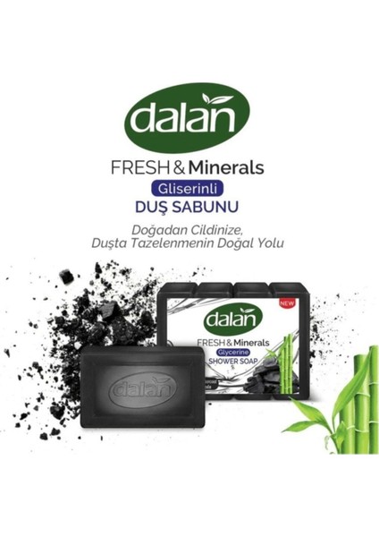 Fresh And Minerals Bambu Kömürü Duş Sabunu 600 gr 2 Paket modelleri