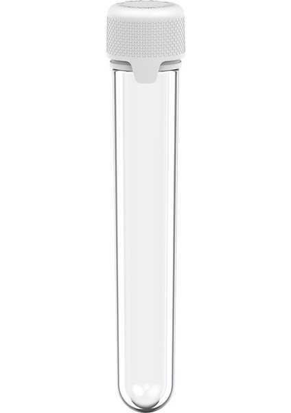 120 ml Damgalı Avıator Tüp Opak Beyaz Kapaklı Şeffaf Tüp 100 Adet