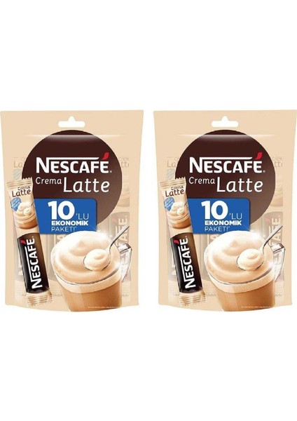Crema Latte 10'lu Paket 170 gr x 2
