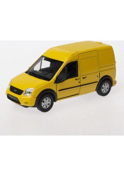 1:36 Ölçek Diecast Çek-Bırak Ford Transit Connect-Sarı