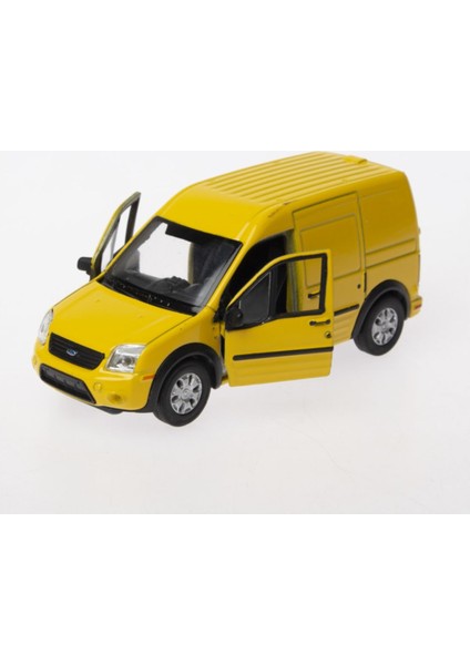 1:36 Ölçek Diecast Çek-Bırak Ford Transit Connect-Sarı