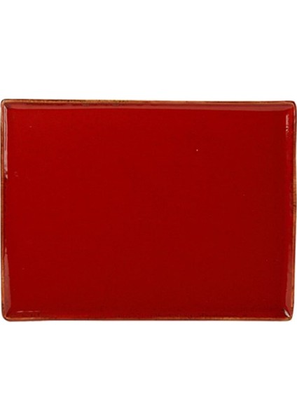 Seasons Kırmızı Kahvaltı Tabağı 18 Cm