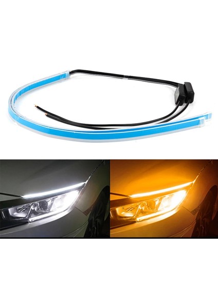 Far Üstü Kayar LED Kayar Sinyalli 60 cm