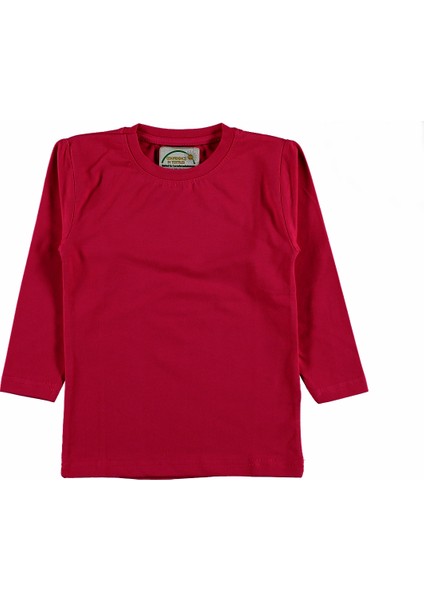 Beberium Düz Renk Unisex Mevsimlik Uzun Kollu Badi 5-8 Yaş