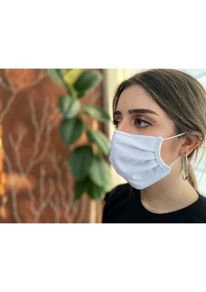 SB 4 Adet Çift Katlı Yıkanabilir Kumaş Maske fiyatları