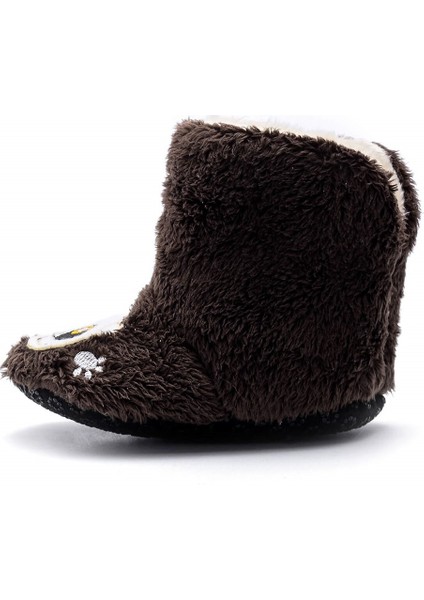 Panda Nakışlı Kürklü Kahverengi Ev BOTU-F-825 modelleri