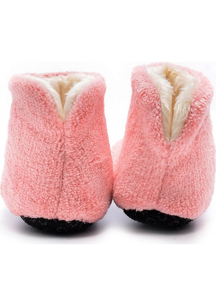 Fuşya Papatya Nakışlı Kürklü Ev BOTU-F-825 fırsatları