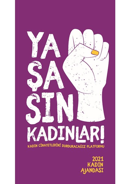 Yayıncılık 2021 Kadın Ajandası Düz Mor