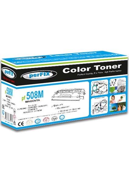 Pf CLT508M Kırmızı M508-CLP615-CLP615-CLP670-CLX6220-6250 3,5k