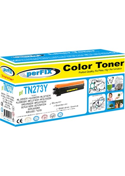 Sarı TN273-TN213 Sarı Toner 1,3k