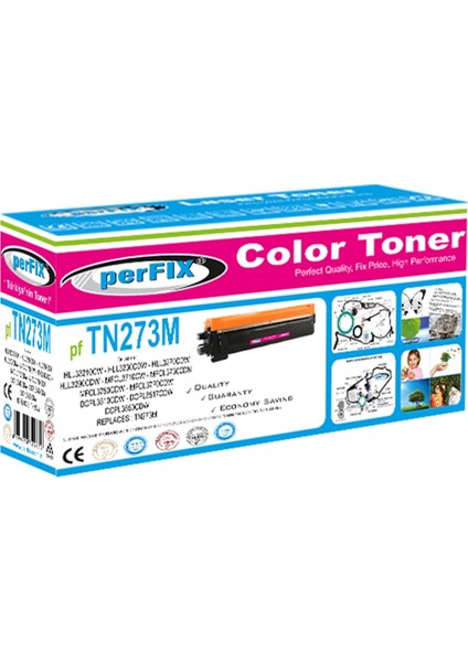 Kırmızı TN273-T N213 Kırmızı Toner 1,3k