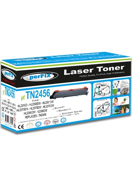 Pf TN2456-TN760-DCP L2510-L2530 Toner 3k