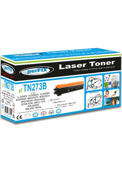 Siyah TN273-TN213 Siyah Toner 1,4k