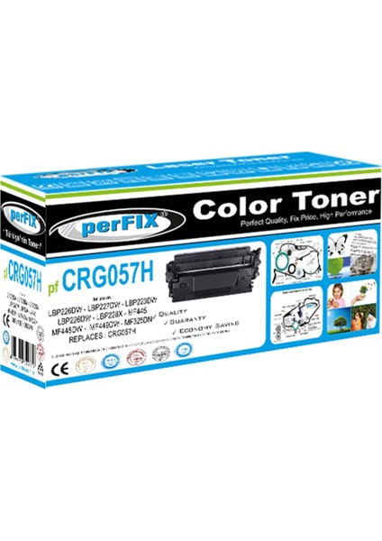Pf CRG057H Yüksek Kapasite Chipli 10K