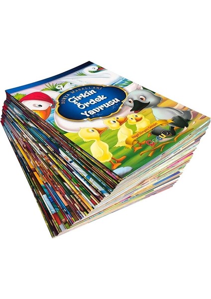 Dünya Masalları Seti 50 Kitap 1. Sınıf Hikaye Kitabı
