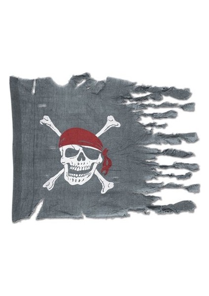 Korsan Bayrağı Bayrak 105*70CM