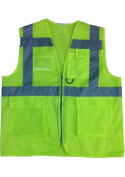 Reflektörlü Ikaz Yeleği Cepli Askılı Isimlikli fırsatları