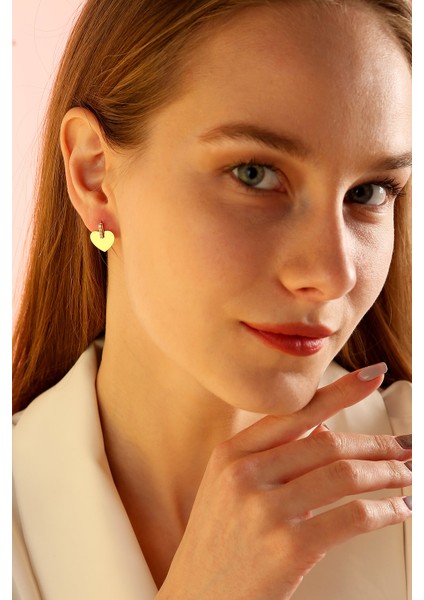 14 Ayar Mini Kalp Küpe fiyatları