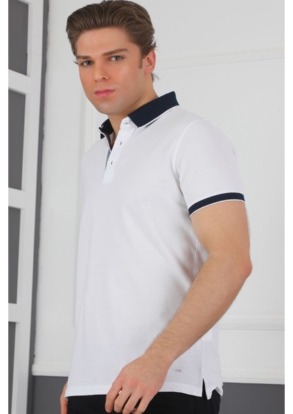 T8579 Dewberry Erkek T-Shirt - Beyaz fiyatları