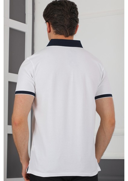 T8579 Dewberry Erkek T-Shirt - Beyaz fırsatları