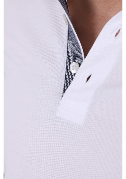 T8579 Dewberry Erkek T-Shirt - Beyaz indirimleri