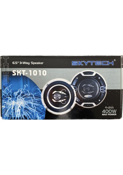 SKT-1010 16CM 4 Ohm 400W Tweeterlı Hoparlör