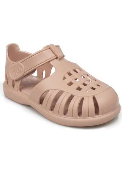 Tobby Solid Çocuk Pembe Sandalet