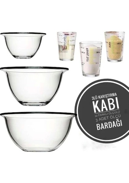 Arda Türkmen Kase Ve Ölçü Bardağı Seti