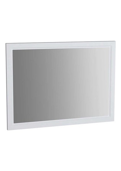 Valarte Aydınlatmalı Düz Ayna 100 cm Mat Beyaz 62219