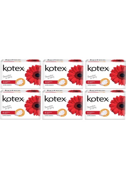 Ultra Kanatlı Normal 6'lı Paket