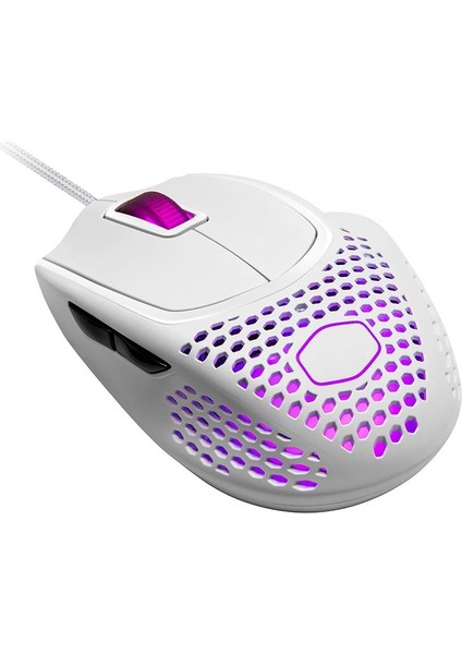 MM720 Rgb Ultra Hafif Mat Beyaz Oyuncu Mouse