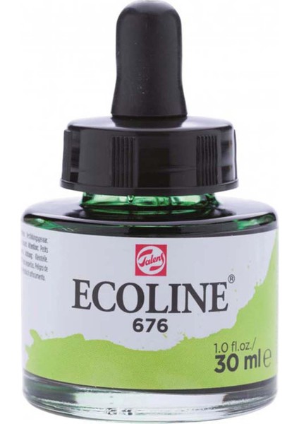 Ecoline Jar 30 ml Grass Green