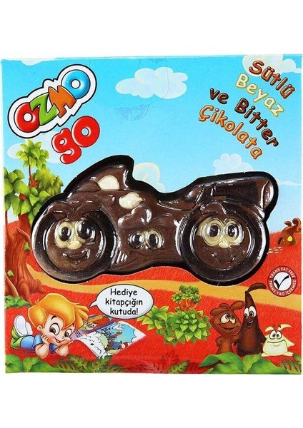 Ozmo Go Şekilli Çikolata 30 gr x 20 Ad