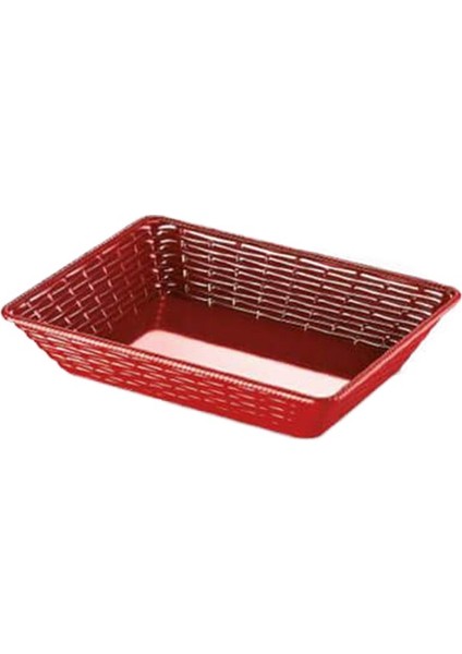 Sepet Melamin 28 x 20,5 cm. Kırmızı