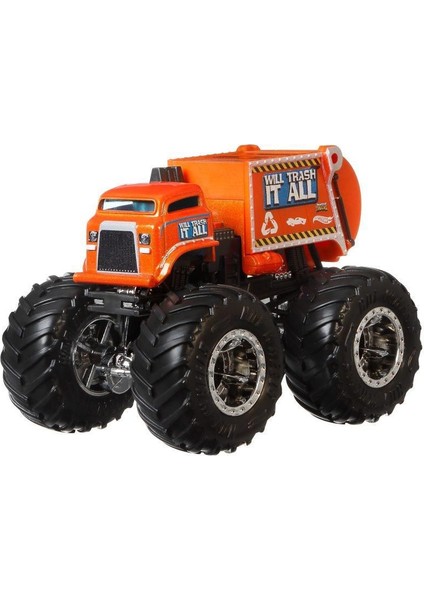 Monster Trucks 1:64 Arabalar Will Trash It All GJD81