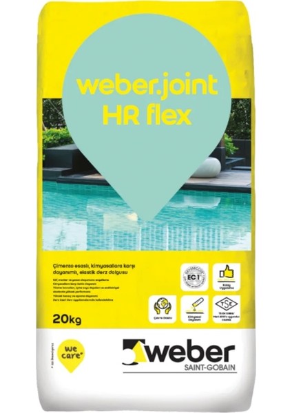 Weber.joint Flex Hr Beyaz 20 kg
