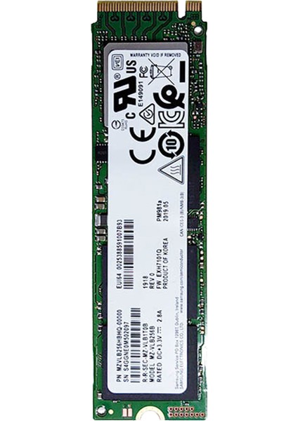 256GB 2000MB-1000MB/S M.2 NVMe SSD (MZ-VLB256B)