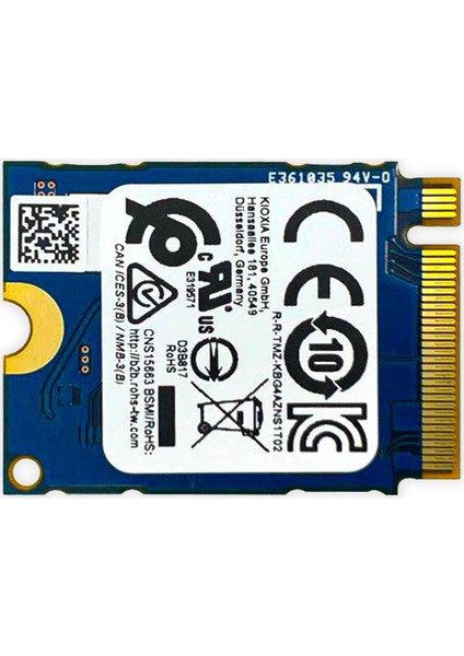 256GB 2000MB-1000MB/S M.2 SSD 5'li Paket (KBG40ZNS256G)