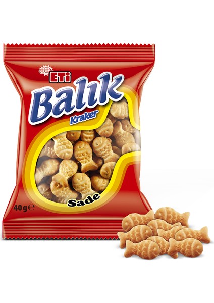 Balık Kraker 40 g x 16 Adet