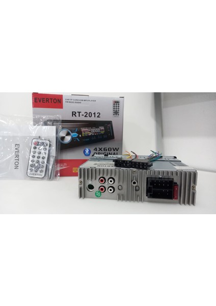 RT-2012 Usb-Sd-Fm-Aux-Bluetooth Destekli Mekaniksiz 4X60W Oto Teyp Akbaş