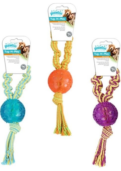 Tug O Play Ball Toplu Ipli Köpek Oyuncağı