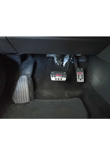 Artı Tunıng Ford Focus Spor Pedal Seti Kırmızı Yazılı Otomatik / 2010-2019) indirimleri