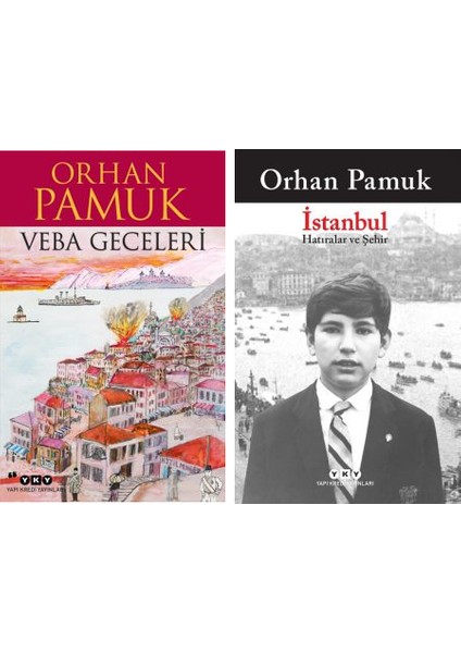 Veba Geceleri - İstanbul Hatıralar ve Şehir - 2 Kitap - Orhan Pamuk