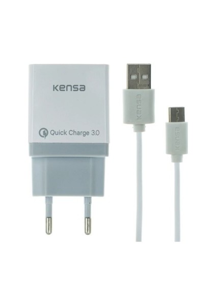 Qc-50 Quick Wall Charger Including Type-C Şarj Kablosu