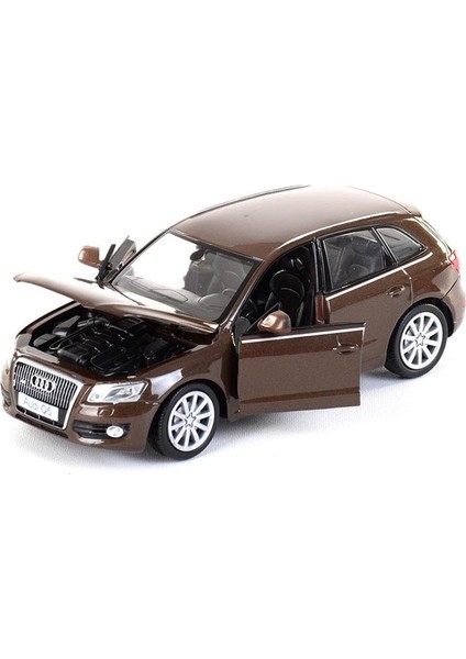 Motor Max 1:24 Metal Model Araba Audi Q5 49401 Kahverengi