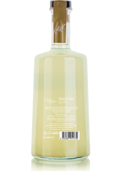 Yeşil Çay Sirkesi / Green Tea Vinegar 500 ml