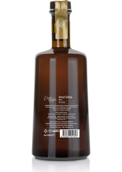 Akça Armut Sirkesi / Pear Vinegar 500 ml